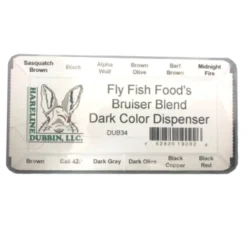 Hareline Bruiser Blend Dark Colors Dispenser