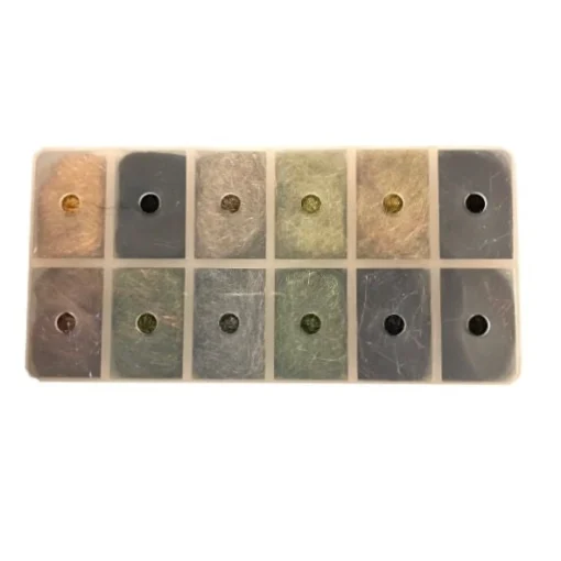 Hareline Bruiser Blend Dark Colors Dispenser - Image 2