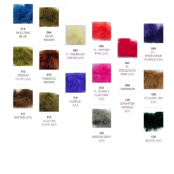 1oz Master Pack: Fish Hunter Premium Strung Marabou -Fishing Gear Shop FHMB 5