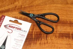 Hareline Kopter Absolute Stealth Straight Blade Micro Serrated Scissor