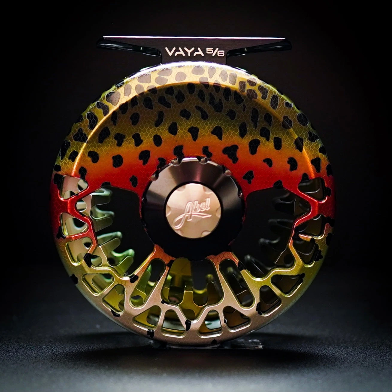 Abel Vaya Native Rainbow Fly Reel - 5/6 1 Abel Vaya Native Rainbow Fly Reel - 5/6