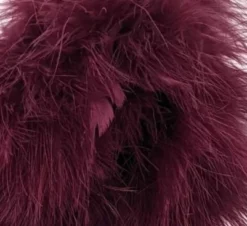 1oz Master Pack: Fish Hunter Premium Strung Marabou -Fishing Gear Shop Marabou Burgundy