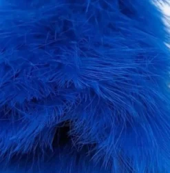 1oz Master Pack: Fish Hunter Premium Strung Marabou -Fishing Gear Shop Marabou Electric Blue