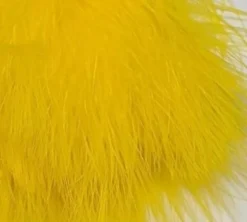 1oz Master Pack: Fish Hunter Premium Strung Marabou -Fishing Gear Shop Marabou Lemon Yellow