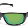 Smith Suncloud Milestone - Black - Polarized Green Mirror