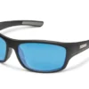 Smith Suncloud Cover - Matte Black - Polarized Blue Mirror