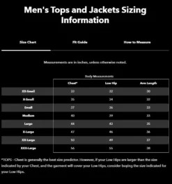 Patagonia Tough Puff Hoody -Fishing Gear Shop PatagoniaSizingGuide a70e339a e630 4d1b 848d 5540313132d6