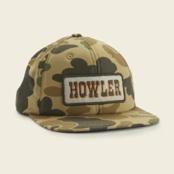 Howler Bros - Slab Serif Snapback - Camo