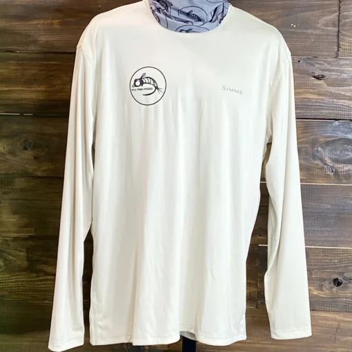 Simms - Men's Solar Tech Tee Long Sleeve - Stonefly - Sand - Image 2