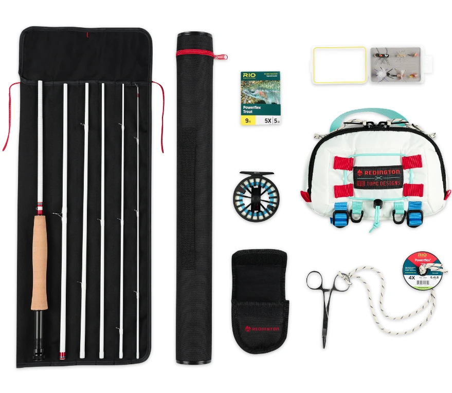 Redington TOPO Designs Kit 9', 0" 5 Wt 6 Pc 1 Redington TOPO Designs Kit 9', 0" 5 Wt 6 Pc