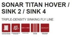 Scientific Anglers Sonar Titan Hover/Sink 2/Sink 4 Fly Line -Fishing Gear Shop SonarTitanH.2.4