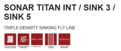 Scientific Anglers Sonar Titan Intermediate/Sink 3/Sink 5 Fly Line -Fishing Gear Shop SonarTitanI.3.5Tech