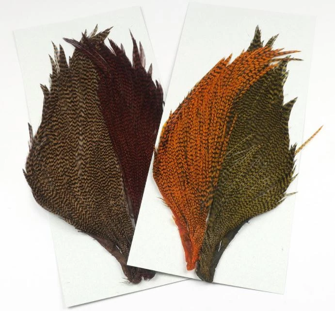 Hareline Trout Streamer Dyed Grizzly Starter Cape 4 Pack 1 Hareline Trout Streamer Dyed Grizzly Starter Cape 4 Pack