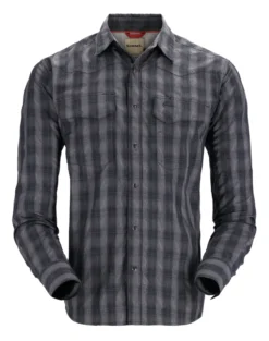 Simms - Big Sky Long Sleeve Shirt -Fishing Gear Shop blackbigsky