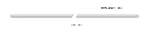 AirFlo SLN Euro Nmph 0.60mm Fly Line - Clear - Image 2
