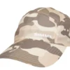 Simms Flats Cap - Long Bill - Woodland Camo Sandbar