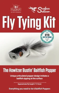 Hareline Fly Tying Kit - The Howitzer Bustin' Baitfish Popper