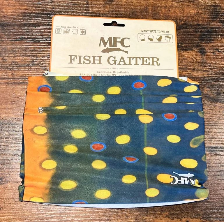 MFC Fish Gaiter - Maddox's Brook Trout 1 MFC Fish Gaiter - Maddox's Brook Trout