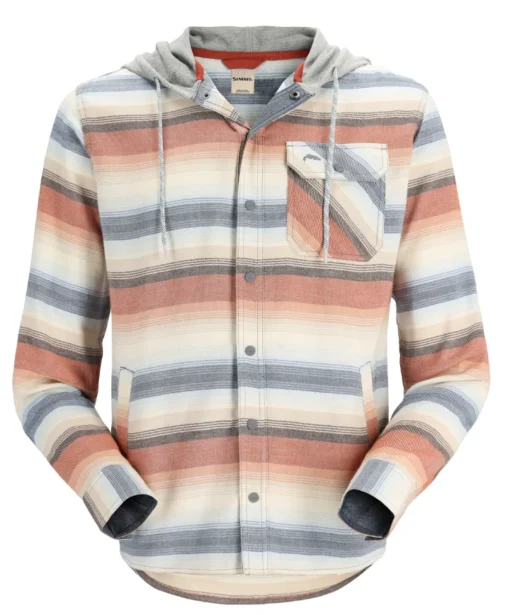 Simms M's Santee Flannel Hoody - Image 2