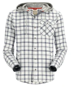Simms M's Santee Flannel Hoody -Fishing Gear Shop sterling