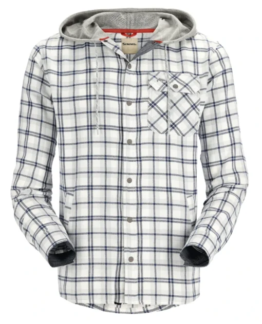 Simms M's Santee Flannel Hoody - Image 4