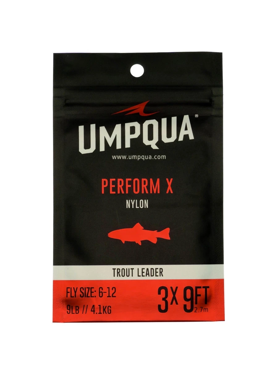 Umpqua Perform X Trout Leader 10' - 3 Pack 1 Umpqua Perform X Trout Leader 10' - 3 Pack
